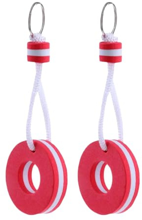 ortachiavi Barca, 2 Pezzi Portachiavi Pesce, Adatti per Gli Sport Acquatici Portachiavi Galleggiante Portachiavi Galleggiante per Barca