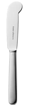 Robbe & Berking Atlantic Brillant Buttermesser mit Edelstahlklinge (18/8 Edelstahl) | rostfrei, spülmaschinenfest