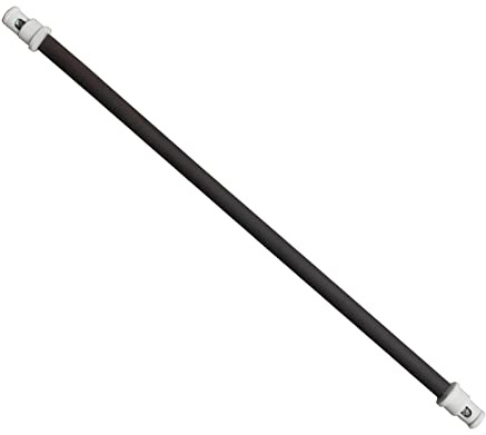 Ghxiag Keramisk värmare rör långt infraröd bastu uppvärmningselement Blackbody keramiska infraröd värmare rör Forsauna rum 3cm huvud 110 / 220v (Color : 400mm 200w 220v)