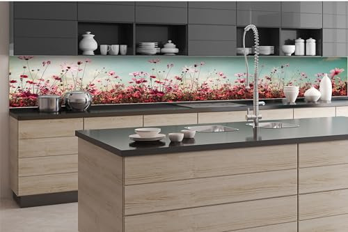 Dimex Küchenrückwand Folie Selbstklebend KOSMEEN 350 x 60 cm | Klebefolie - Dekofolie - Spritzschutz für Küche | Made in EU