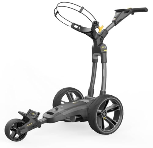 Powakaddy Unisex CT8 GPS Lithium UK Golf Trolley - Gunmetal - One Size