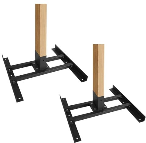 JTZFD 2x4 Shooting Target Stand for Outdoors, Carbon Steel Target Stand Kit