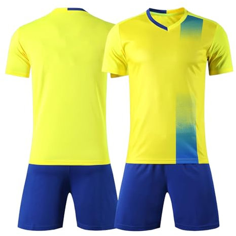 LILIHOT Deutschland Trikot EM 2024 Fußball Trikot Personalisiert,Fussball Trikot Kinder/Erwachsene Unisex,Fan T Shirt&Shorts Set,2024 Trikot Fanartikel Football Trikot EM Trikot(#D 6)