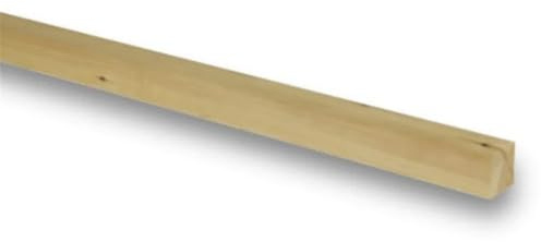 PACK OF 5 (Total 5 Units) - 50mm x 50mm (45mm x 45mm Finish) Planed All Round Redwood Timber - 1.2m Length