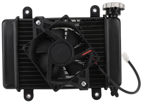 Radiatore Raffreddato Ad Acqua con Ventola 2 Pin 270 Mm Potente Ed Efficiente Radiatore Motore per 150 250 Pit Quad Dirt Bike ATV