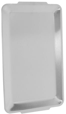 Toyvian Plaque De Cuisson Plate Acier Inoxydable pour Barbecue Plat Mijoté Et Dessert Et Facile à Nettoyer
