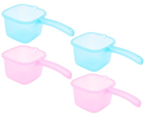 ELAYARD 4 pièces Louches à Eau Plastique Capacité Multifonction pour Cuisine et Jardinage Cuillères Légères et Faciles à Nettoyer Usage Domestique Polyvalent Couleur Couleur Aléatoire