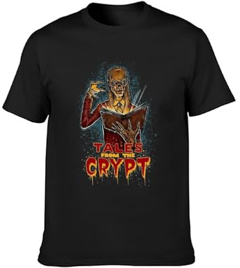 Tales from The Crypt T-Shirt Mens Unisex Tee Black XL