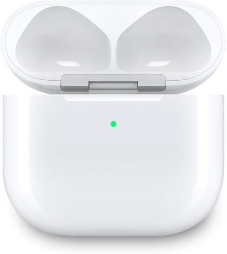 Custodia di ricarica wireless con porta USB-C di ricambio per AirPods di quarta generazione, cuffie non incluse