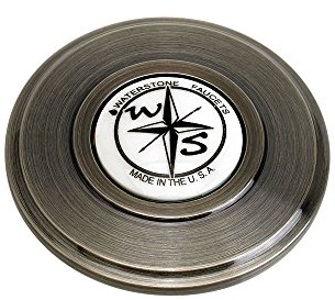 Waterstone 4070-CLZ Traditional Sink Hole Cover - Compass Button Classic Bronze