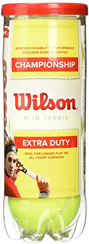 Wilson Championship Regular and Extra Duty Tennisbälle, 24-Can