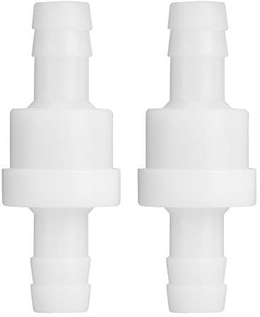 Rückschlagventil, 2PCS Wasserrückschlagventil für pneumatische Systeme, um einen Rückfluss von Druckluft zu verhindern