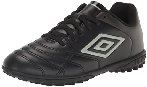 Umbro Classico Xi Tf Jr. Fußballschuh für Jungen, schwarz / grau, 3.5 Little Kid