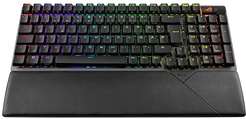 ASUS Rog Strix Scope Ii 96 Wireless Keyboard USB + Rf, 90MP037A-BKDA01