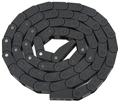 Chaîne porte-câbles en nylon, chaîne porte-câbles facile à installer usinage fin pour machines-outils CNC pour appareils d'automatisation