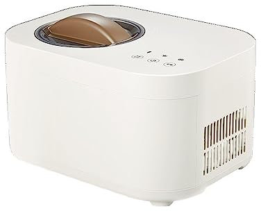 Heladera Máquina de Helado Azul alemán for el hogar, pequeña máquina de Helado de Cono Dulce frío Completamente automática Hecha a sí Misma Hacer Helado (Color : A)