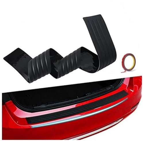 Auto Stoßstangenschutz,Für VW Tiguan 2. Gen SWB (5seats) 2016 2017 2018 2019 2020 2021 2022 2023 Ladekantenschutz Folie,wasserdicht rutschfest Anti-Kratz Dekoration Zubehör