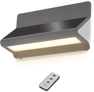 Esotec Solar Wandleuchte Solar Außenwandleuchte AluLine Aluminium 102649 | 212×121×78mm, Aluminium, Fernbedienung, 3000/6500K, 50/100% Helligkeit, 100lm, Monokristallin 2,3Wp, Akku wechselbar, IP65