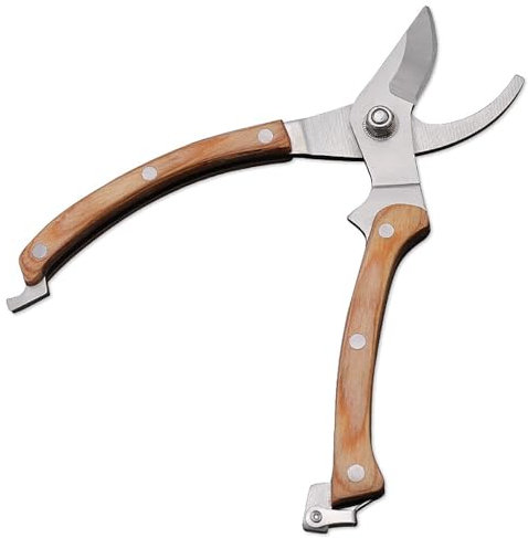 Forbici da giardino, forcone da giardino, cesoie for alberi, forbici da potatura con diametro di taglio di 18 mm, forbici manuali in acciaio ad alto tenore di carbonio for frutta e verdura da giardino