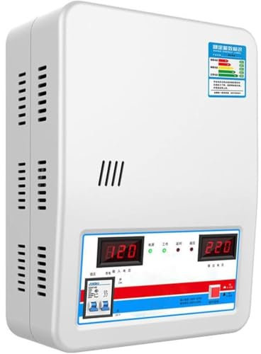 Stabilizzatore di tensione, Regolatore di tensione for condizionatore d'aria ad alta potenza da 15000 W in rame puro domestico 220 V, Stabilizzatore di tensione di alimentazione completamente automati