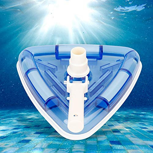 Cabezal de aspiradora portátil para piscina que ahorra mano de obra para una limpieza eficiente y cómoda de piscinas al aire libre