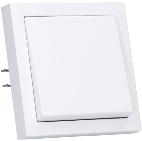 Busch-Jaeger future linear Wechselschalter-Set mit 1-fach Rahmen | 1× 2000/6 US Wechselschalter + 1× 1786-884 Wippe + 1× 1721-884K Abdeckrahmen