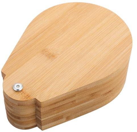 CONGARTENO Caja De Especias De Madera Con Tapa Giratoria y Organizador De Condimentos Para Encimera De Cocina y Barra De Bar Para Almacenamiento De Dulces y Especias