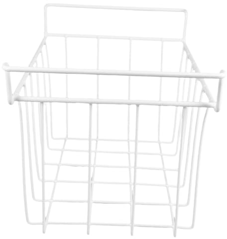 SHOWERORO Cesta De Almacenamiento Refrigerada Cesta De Estante para Congelador Cesta De Almacenamiento para Congelador Horizontal Cesta De Separación De Alambre para Congelador Cesta