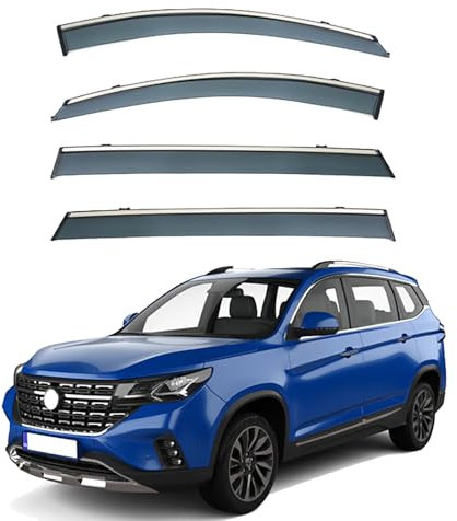 LUGIWN Windabweiser für Dongfeng Fengxing T5 MK1 2018-2025, Windabweiser Autofenster, Autofenster Sonnen Regenschutz Deflektoren, Stick-on Regenabweiser