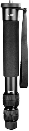 Goshyda Monopode de Caméra Extensible de 61 Pouces, Monopode de Caméra Portable avec Hauteur à 7 Sections Charge Maximale de 5 Kg pour Les Vlogs D'exploration Extérieure