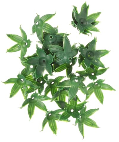 Alipis 120 pièces Calices Fleur Plastique pour DIY Sépales Artificiels pour Fleurs Roses et Savon Accessoires de Décoration Maison et Atelier Créatif