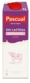 Lait Écrémé Sans Lactose (Qualité Certifiée) Lot de 6 Briques de 1 Litre - Digestion Facile & 0% Matière Grasse