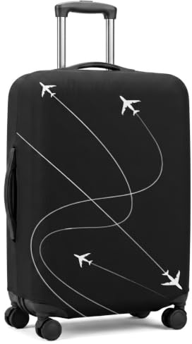 Zimoer Funda Elástica para Maleta, Resistente al Desgaste y Impermeable, Funda de Equipaje, Protección para Maletas de 26-32 Pulgadas, Accesorio de Viaje para Avión y Viajes de Negocios (XL(29-32in))