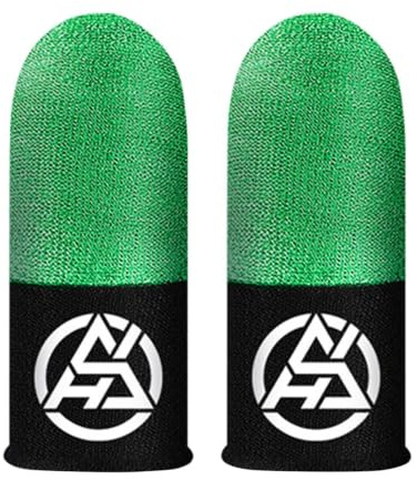 Game Finger Sleeves - Glödande Ledande Fingersängar | Tillbehör För Mobilspel Med Pekskärm, Fingertoppsskydd I Silverfiber, Släta Kontrollöverdrag För Telefonsurfplatta Esports Play