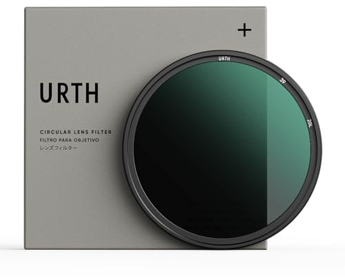 Urth 39mm ND8 (3 Stop) Lens Filter (Plus+) — 20-Layer Nano-Coated, Ultra-Slim Neutral Density Camera Lens Exposure Filter