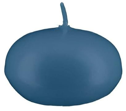 Kopschitz XXL Maxi Schwimmkerzen Petrol Ø 80 x 55 mm, 8 Stück