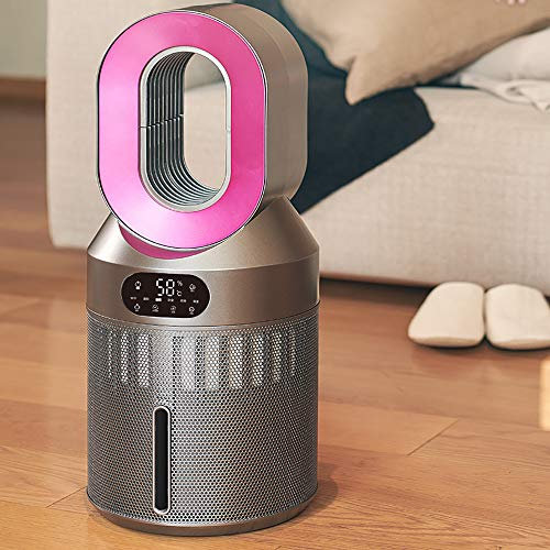 Humidifier Household Mute Bedroom Office Add Jellyfish and Baby To Purify Air Large Volume Large Fog Volume Suitable for Cough Nose Nose Dry Skin (gray) Humidifiers