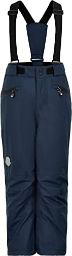 Color Kids Unisex barn skidbyxor W fickor återvunna snöbyxor, total Eclipse, 116, Totalförmörkelse, 116 cm