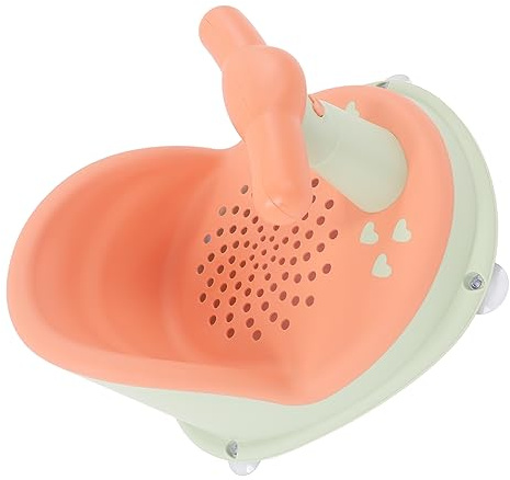 Sedia da Doccia Pieghevole per Neonati, Seggiolino Bagno Antiscivolo in PP con Manico Staccabile Morbido, Seggiolino da Bagno per Bambini for Famiglie con Neonati e Bambini Piccoli