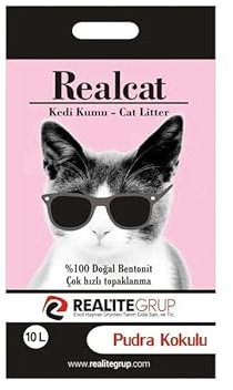 Katzenstreu Realcat Marseille Seifen 10L x 2 STK. (10 Liter, Babypuder)
