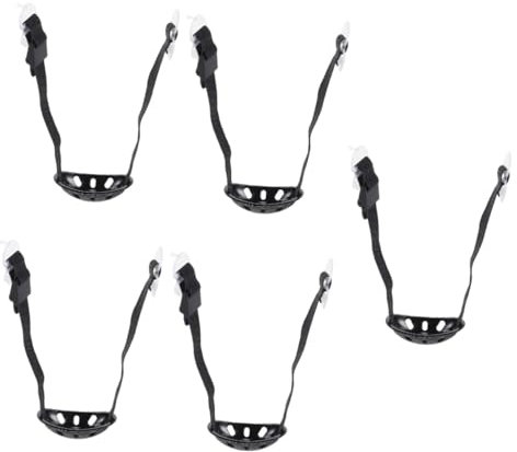 ABOOFAN 5stücke Helm Kinnriemen Verstellbar Für Schutzhelme Elastischer Helmriemen Mit Sicherheitsverschluss Für BAU Und Industrieanwendungen Strapazierfähig Und Leicht