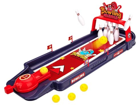 Ensemble de bowling pour de 2 à 5 ans, ensemble de bowling pour tout-petits - Jouets de bureau de jeu de bowling | Petit jeu de bowling, jouet de bureau pour anniversaire, travail ou école, hommes, fe
