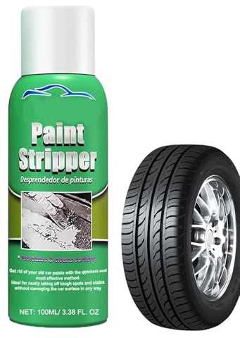Decapante De Pintura Para Hormigón | Limpiador Y Disolvente De Pintura 100 Ml,Limpieza Rápida Para Coches Maquinaria Y Muebles De Madera Con Acción