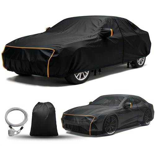 Autoabdeckung für Buick Electra 225 1965-1968,Auto Abdeckplane Wasserdicht Atmungsaktiv Staubdicht Winddicht Schneedicht UV Schutz Car Cover für umfassenden Schutz