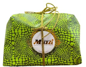 Panettone Crema Pistacchio Ricoperto di Cioccolato Muzzi Animalier