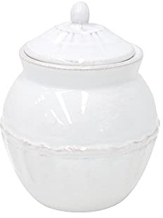 Costa Nova, Alentejo colección, Vajilla elegante, gres, Azucarero, blanco, 0.39 L