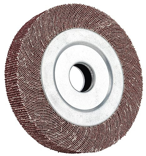 Ruota Lamellare Abrasiva, Dischi Lamellari 60 Grana Vetrata per Lucidatura, Smerigliatrice, Ruota Lamellare non Montata per Smerigliatrice da Banco