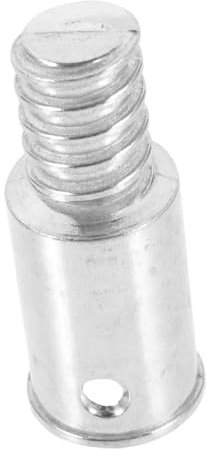 Gogogmee Aluminiumlegierung Besenstielgewinde Ersatzspitze mit 25mm Innendurchmesser und Außengewinde Glatte Oberfläche Verhindert Brechen für Verschiedene Haushaltsanwendungen