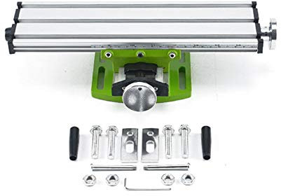 D1DCOHB Power Tools Multifunction Worktable Milling Working Table Milling Compound Worktable Cross Slide Bench Drilling Milling Vise for Bench Drill Stand