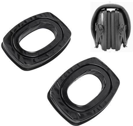 Gel Ear Pads for Howard Leight Earmuffs, Replacement Gel Ear Cups with Rugged Construction for Impact Sport
